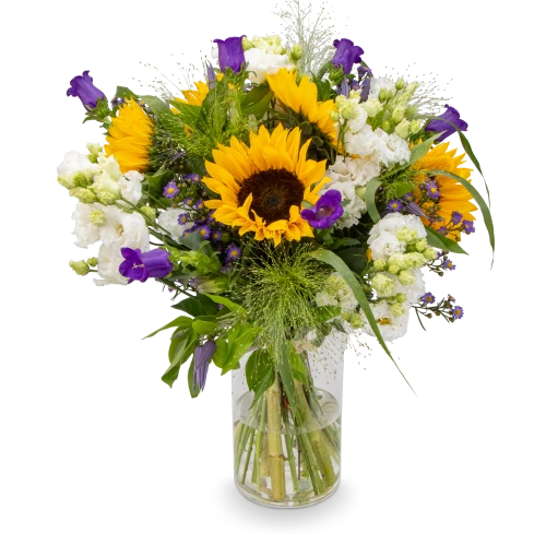 Bouquet with sunflower